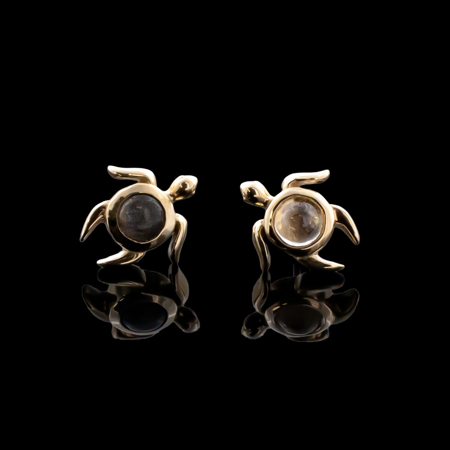 Thalora - 18kt Gold Threadless End - Khrysos Jewelry