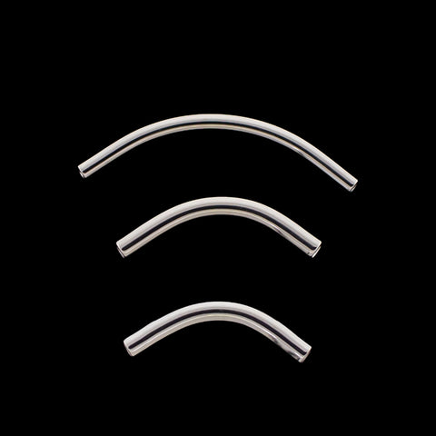 16G Internally Threaded Curved Barbell Post